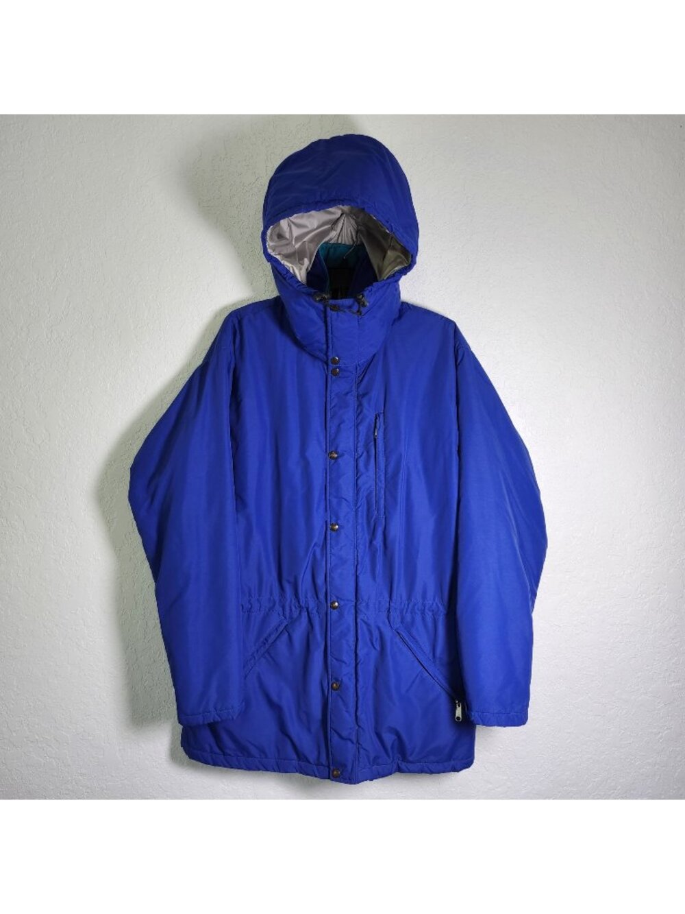 Vintage LL Bean Penobscot Parka Coat Large Hood Ski Winter Outdoor Cottage Cold
